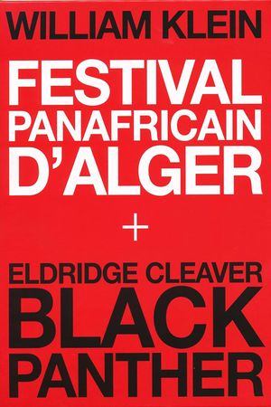 Festival panafricain d'Alger's poster