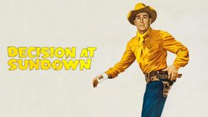 Decision at Sundown's poster