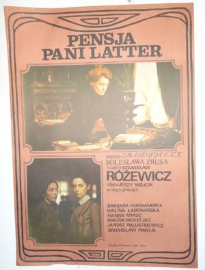Pensja pani Latter's poster