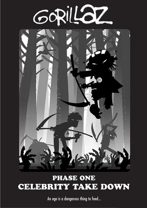 Gorillaz | Phase One: Celebrity Take Down's poster