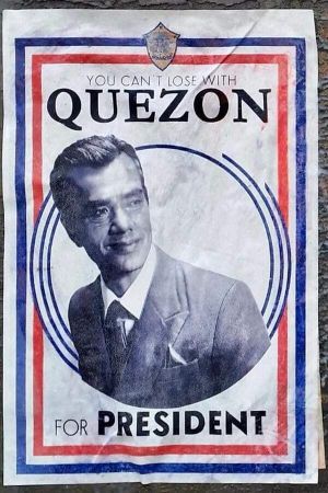 Quezon's poster
