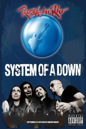 System of a Down - Rock in Rio's poster