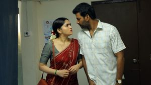 Laththi's poster