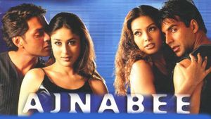 Ajnabee's poster