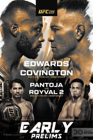 UFC 296: Edwards vs. Covington's poster