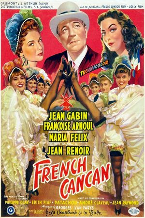 French Cancan's poster
