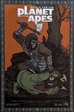 Battle for the Planet of the Apes's poster