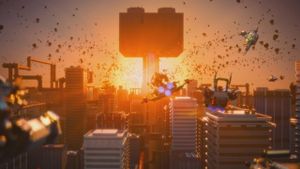 The Lego Movie's poster