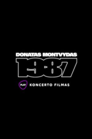 Donatas Montvydas. 1987. Concert Film's poster