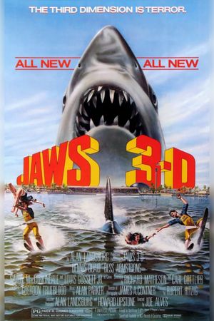 Jaws 3-D's poster