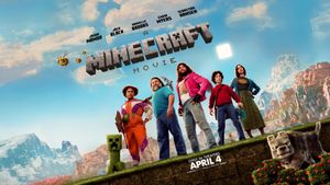 A Minecraft Movie's poster