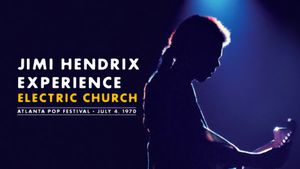 Jimi Hendrix: Electric Church's poster