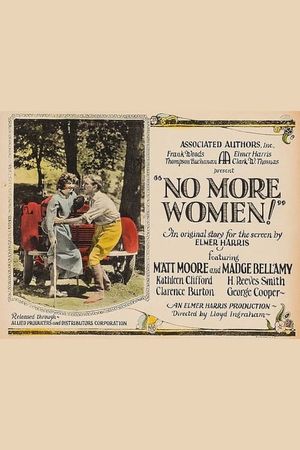 No More Women's poster