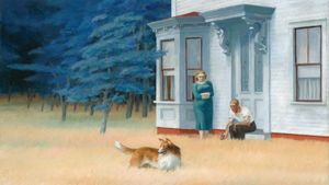 Exhibition on Screen: Hopper - An American Love Story's poster