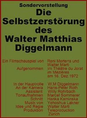 Die Selbstzerstörung des Walter Matthias Diggelmann's poster