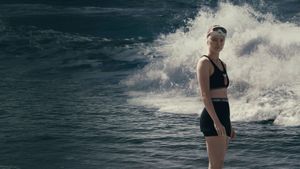 Young Woman and the Sea's poster
