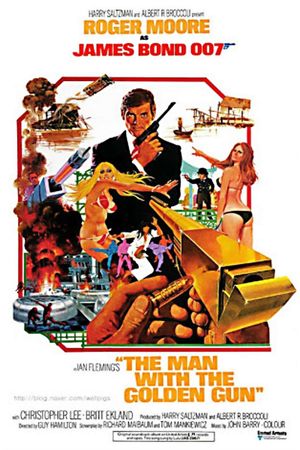 The Man with the Golden Gun's poster