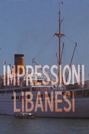 Impressioni libanesi's poster