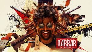 Darbar's poster