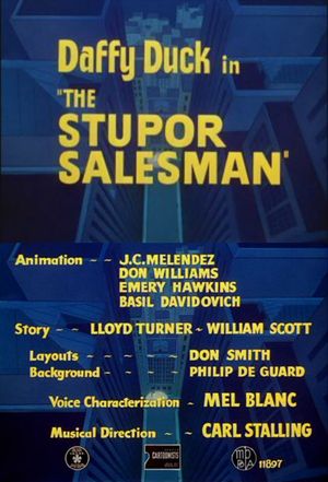 The Stupor Salesman's poster