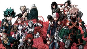 My Hero Academia: Two Heroes's poster
