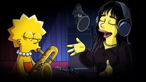 The Simpsons: When Billie Met Lisa's poster