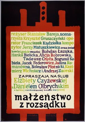 Malzenstwo z rozsadku's poster