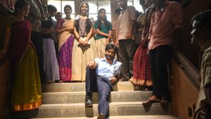 Vaathi's poster