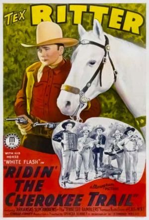 Ridin' the Cherokee Trail's poster