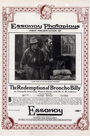 The Redemption of Broncho Billy's poster