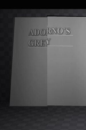 Adorno's Grey's poster