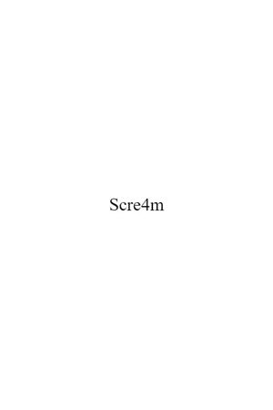 Scream 4's poster