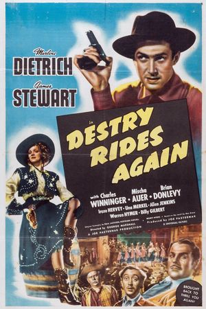 Destry Rides Again's poster