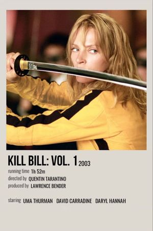 Kill Bill: Vol. 1's poster