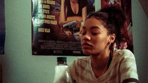 La visite's poster