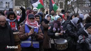 Linker Antisemitismus in Deutschland - Hass auf Juden und Israel's poster