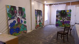 The Artist's Studio: Carroll Dunham's poster