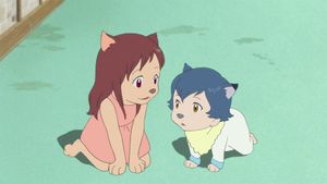 Wolf Children's poster