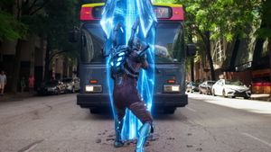 Blue Beetle's poster