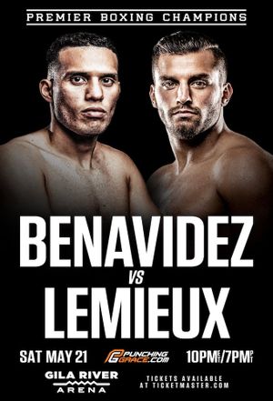 David Benavidez vs. David Lemieux's poster