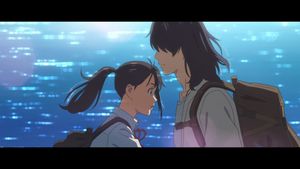 Suzume's poster