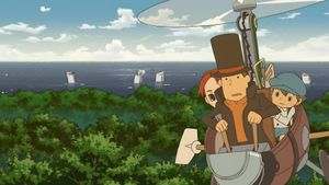 Professor Layton and the Eternal Diva's poster