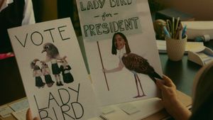 Lady Bird's poster