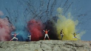 Kagaku Sentai Dynaman: The Movie's poster