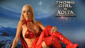 Thong Girl Vs Xolta from Outer Space's poster