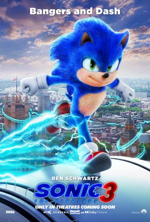Sonic the Hedgehog 3's poster
