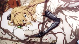 Violet Evergarden: The Movie's poster