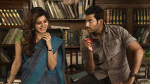 Irumbu Thirai's poster