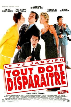 Tout doit disparaître's poster