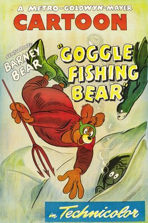 Goggle Fishing Bear's poster image